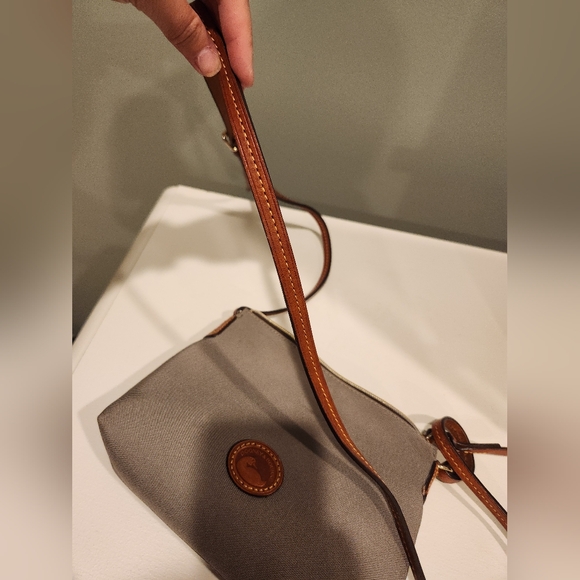 Dooney & Bourke Elephant Gray Nylon Crossbody - Picture 4 of 16